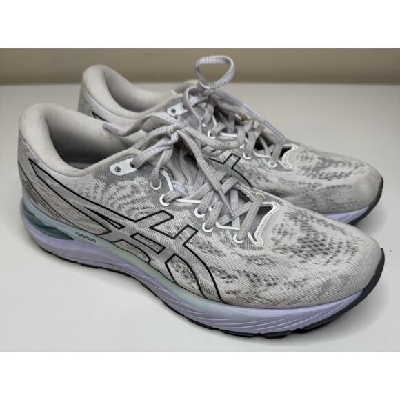ASICS GEL-Cumulus 23 Running Shoe Womens 9 White Mesh F920121 Low Lace Up Gym - Picture 3 of 10